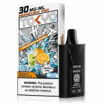 替換式煙彈｜TOKYO MOHOO BOX 東京魔盒｜10000口 12mL 1.0Ω鋼網棉芯 柳橙綠茶（極涼）