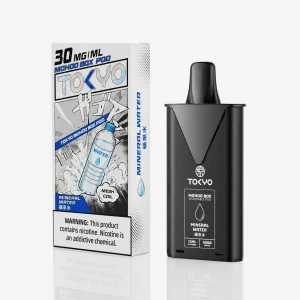 替換式煙彈｜TOKYO MOHOO BOX 東京魔盒｜10000口 12mL 1.0Ω鋼網棉芯 礦泉水