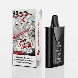 替換式煙彈｜TOKYO MOHOO BOX 東京魔盒｜10000口 12mL 1.0Ω鋼網棉芯 紅標沙士糖
