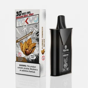 替換式煙彈｜TOKYO MOHOO BOX 東京魔盒｜10000口 12mL 1.0Ω鋼網棉芯 經典菸草（無涼）