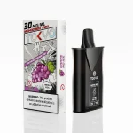 替換式煙彈｜TOKYO MOHOO BOX 東京魔盒｜10000口 12mL 1.0Ω鋼網棉芯 葡萄（無涼）