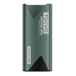 電子煙主機｜TOKYO MOHOO BOX 東京魔盒｜500mAh OLED電量顯示 鋁合金機身 岩石蒼綠