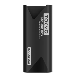 電子煙主機｜TOKYO MOHOO BOX 東京魔盒｜500mAh OLED電量顯示 鋁合金機身 深邃夜黑