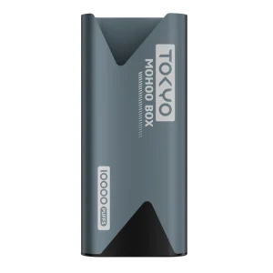 電子煙主機｜TOKYO MOHOO BOX 東京魔盒｜500mAh OLED電量顯示 鋁合金機身 灰石古藍