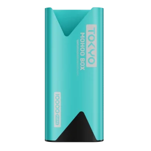 電子煙主機｜TOKYO MOHOO BOX 東京魔盒｜500mAh OLED電量顯示 鋁合金機身 碧波輕藍
